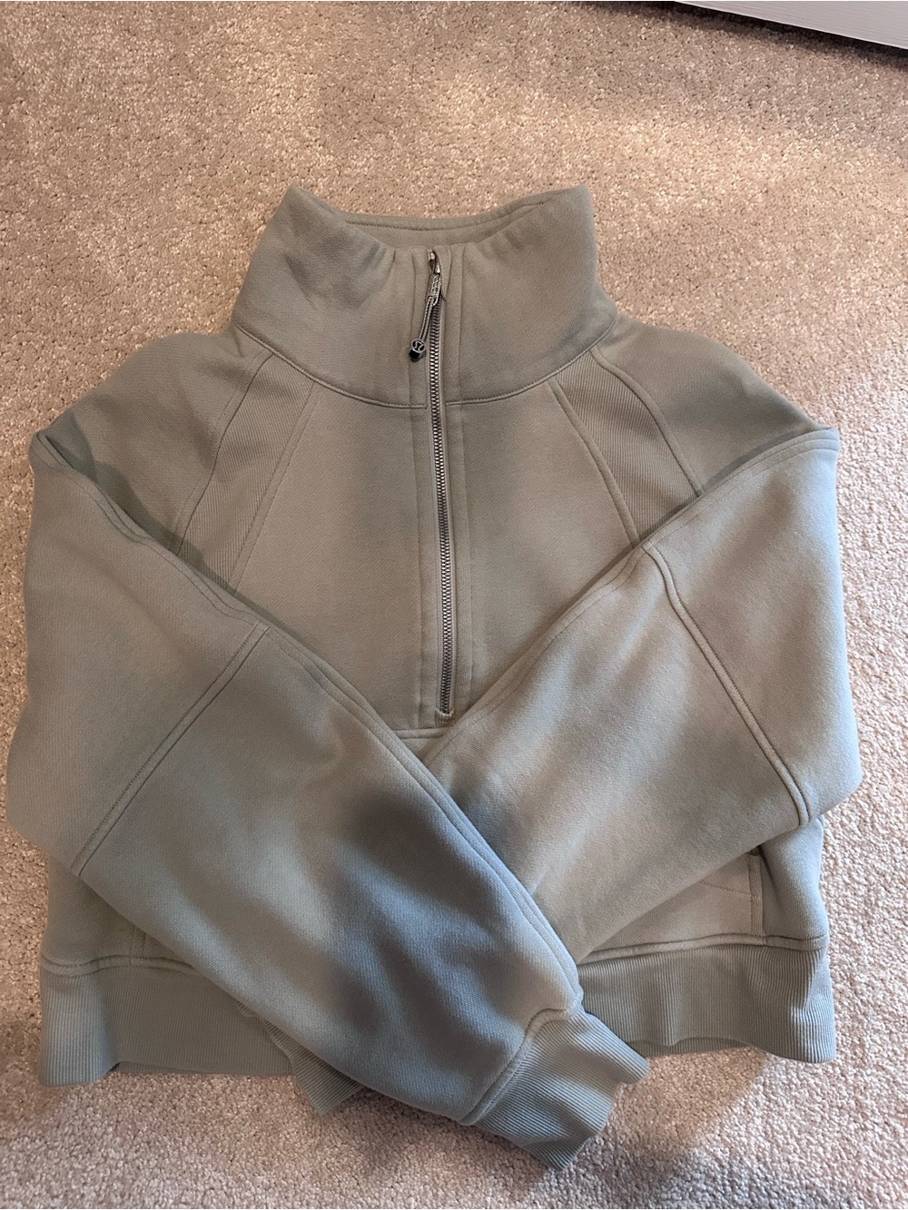 Lululemon Scuba Oversized Funnel-Neck Half Zip